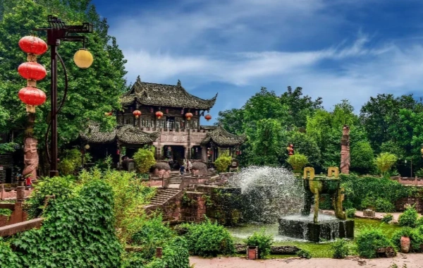 Huanglongxi Antike Stadt: Eine lebendige Reise aus den drei Königreichen Wharf zur Wasserstadt Tianfu-2