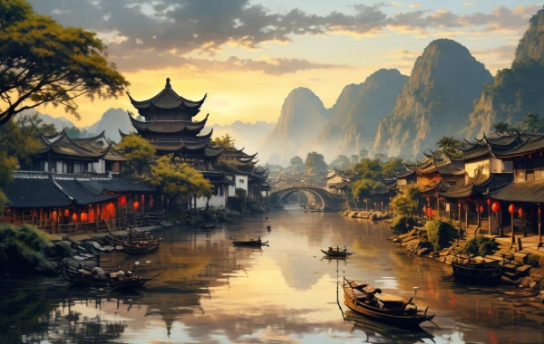 Huanglongxi Antike Stadt: Eine lebendige Reise aus den drei Königreichen Wharf zur Wasserstadt Tianfu-3