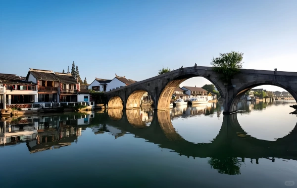 Zhujiajiao Ancient Town: A Leisurely Journey from a Thousand-year-old canal transportation Hub to the living room of Shanghai's water towns-2