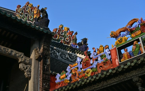 Chen Clan Ancestral Hall : Lingnan의 클랜 홀에서 건축 예술 보물의 세기 대화-4