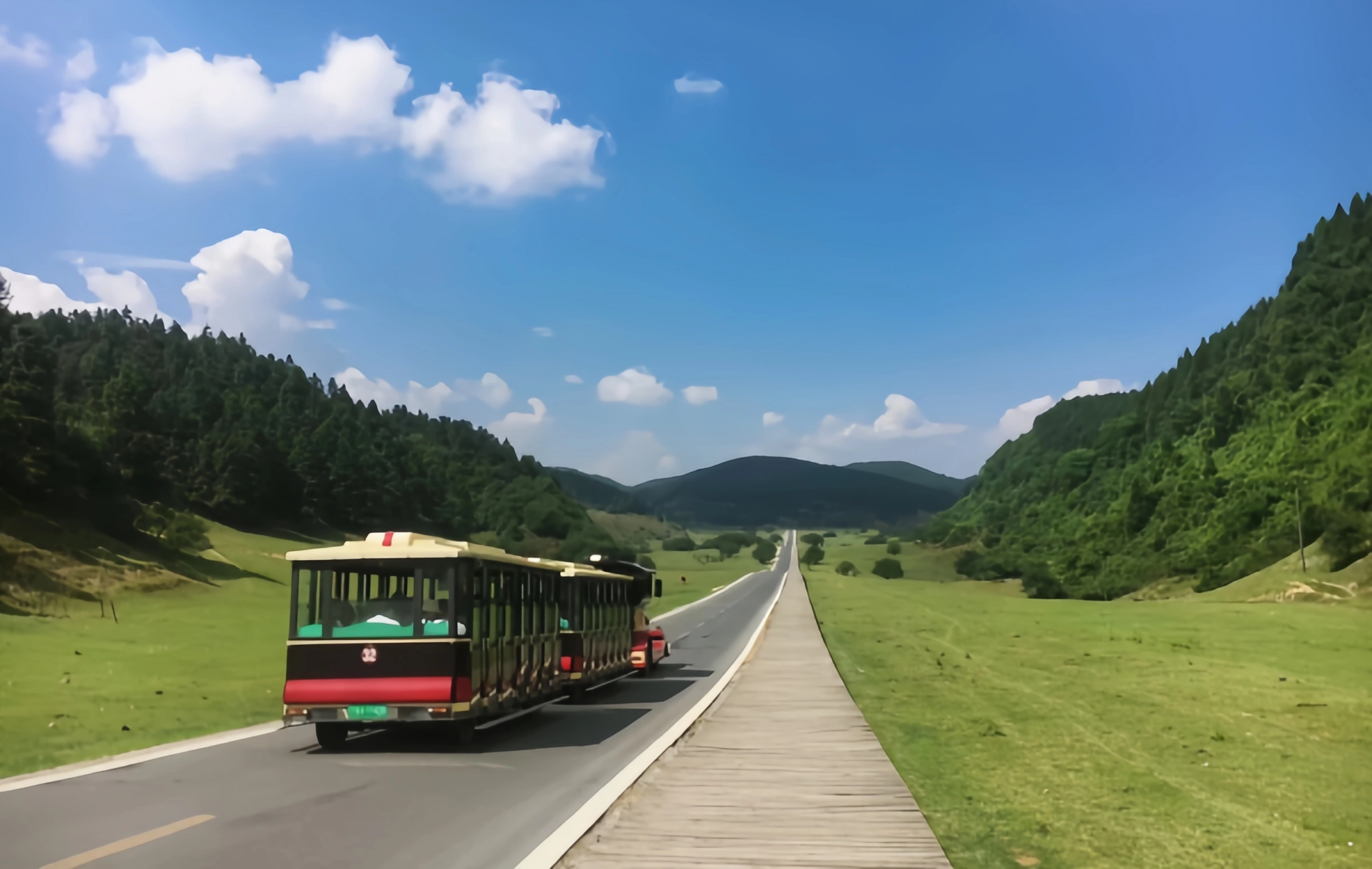 ウーロン、ChongqingのTiannvの山:古代の水中からの高い山の草原への自然な奇跡-2