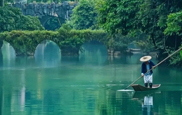 西大国橋:地球の緑の宝石のカルスト・ウォーターカラー・ギャラリーを通る旅-3