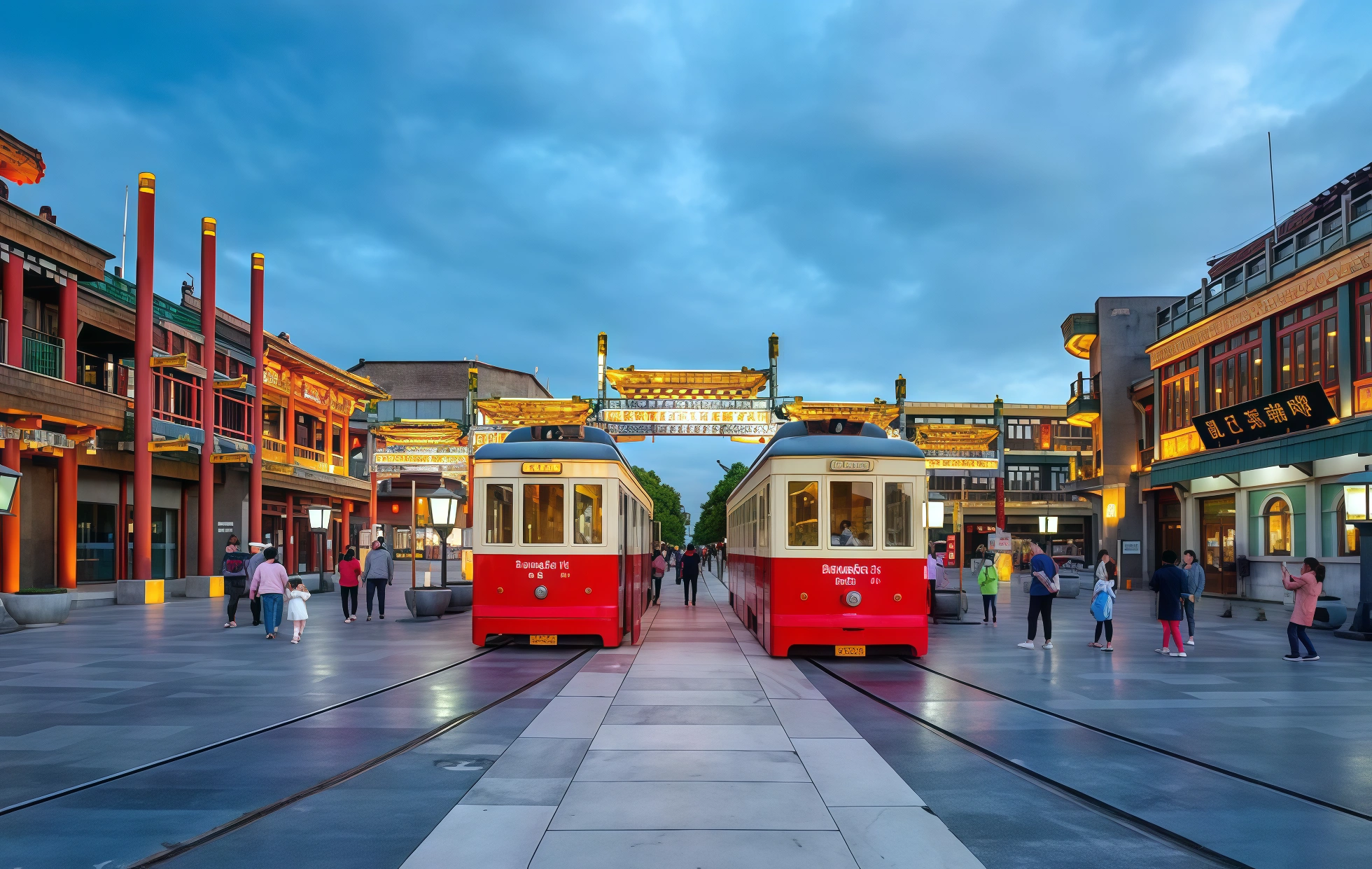 Qianmen Street: 베이징의 임페리얼 시티의 센트리를 통해 여행-4