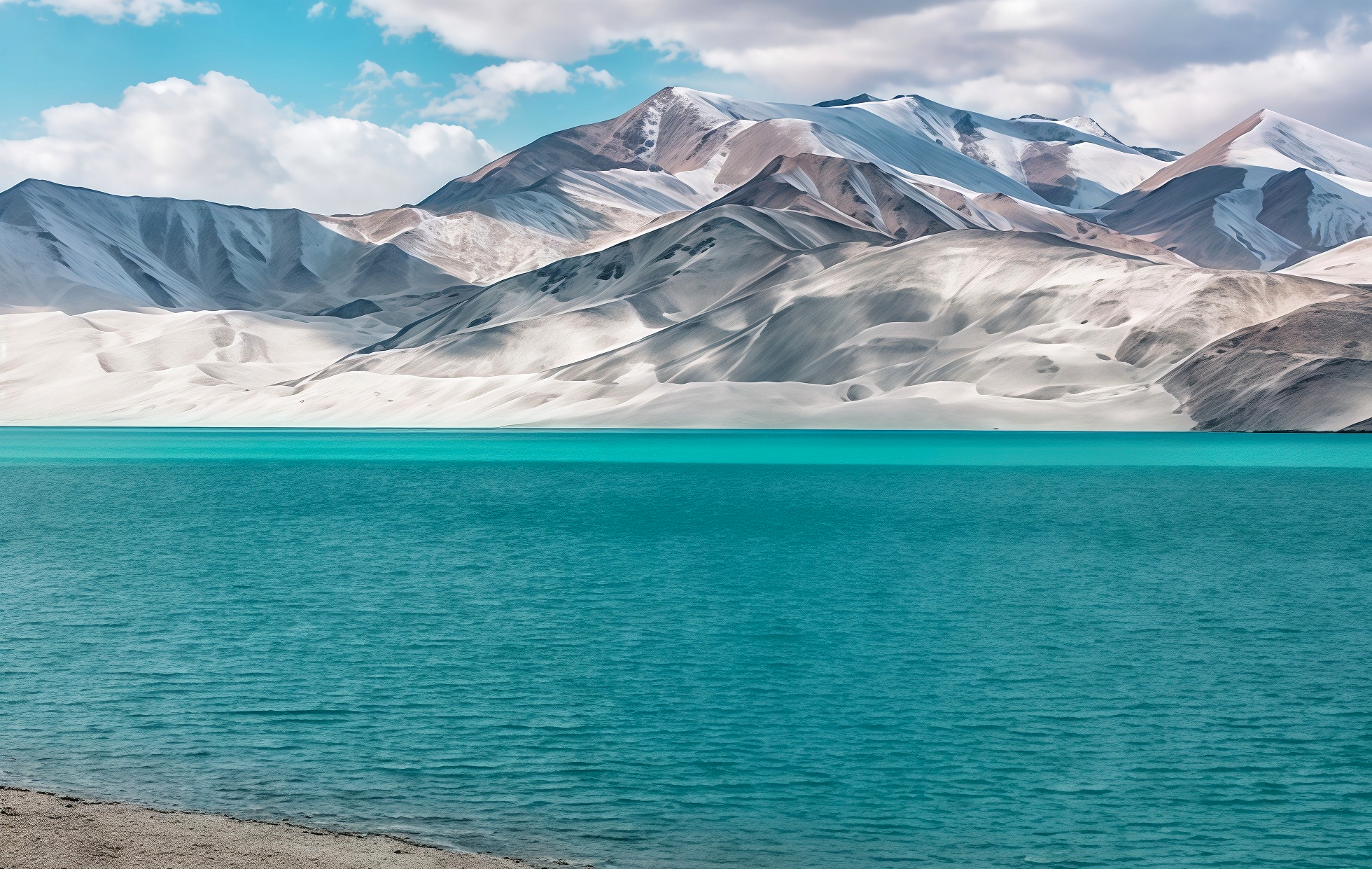 Lac de Baisha : Voyage dans un pays bordé par les merveilles où le désert rencontre les eaux d'azur