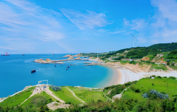 L'île de Pingtan: une transformation romantique d'une île de windswept à un 