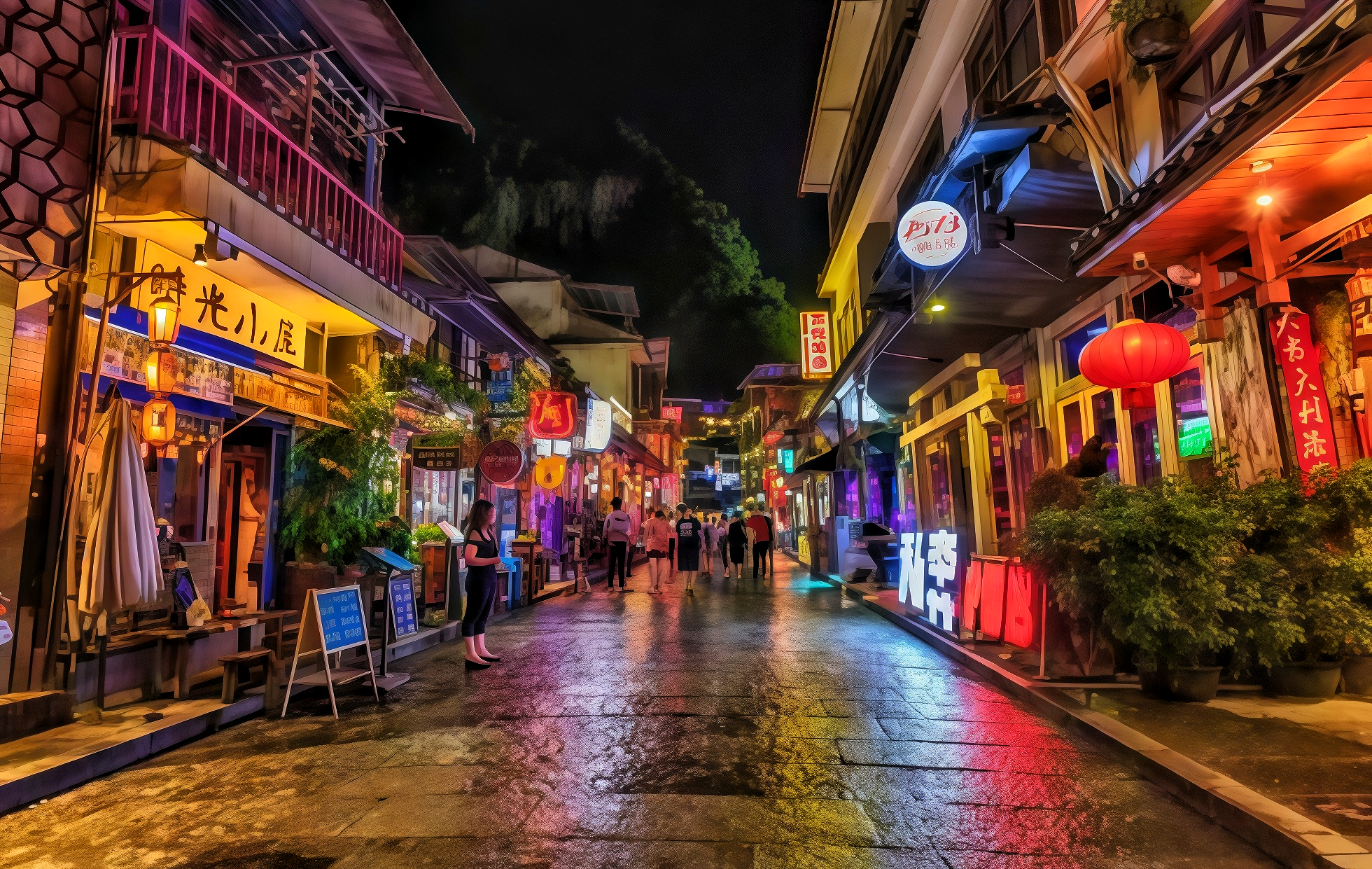 Yangshuo West Street : les carrefours du « Village mondial » et une rue des étrangers au milieu des paysages scéniques-3