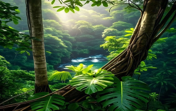 Premierval Forest Park: Voyage dans le royaume secret du royaume de Peacock et des forêts tropicales pluviales