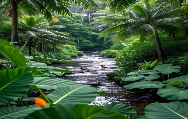 Premierval Forest Park: Voyage dans le royaume secret du royaume de Peacock et des forêts tropicales pluviales-2