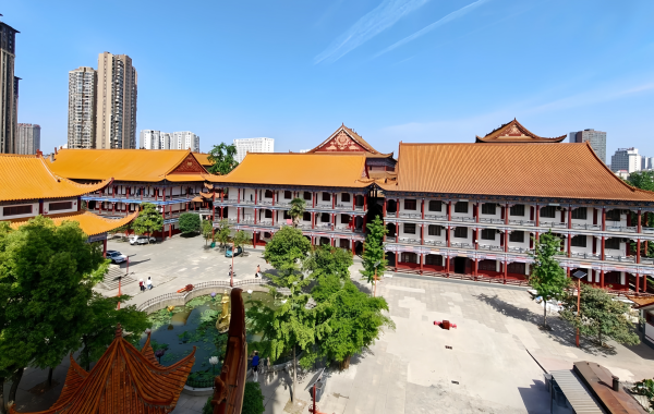 Zhanghua-Tempel:Ein buddhistisches Heiligtum liegt inmitten einer Tausenden Jahre Chu Kultur-3