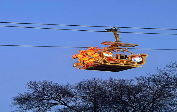  Câblodistribution de la rivière Songhua:Un voyage en mouvement à 70 mètres— Surplombant la Skyline de la 