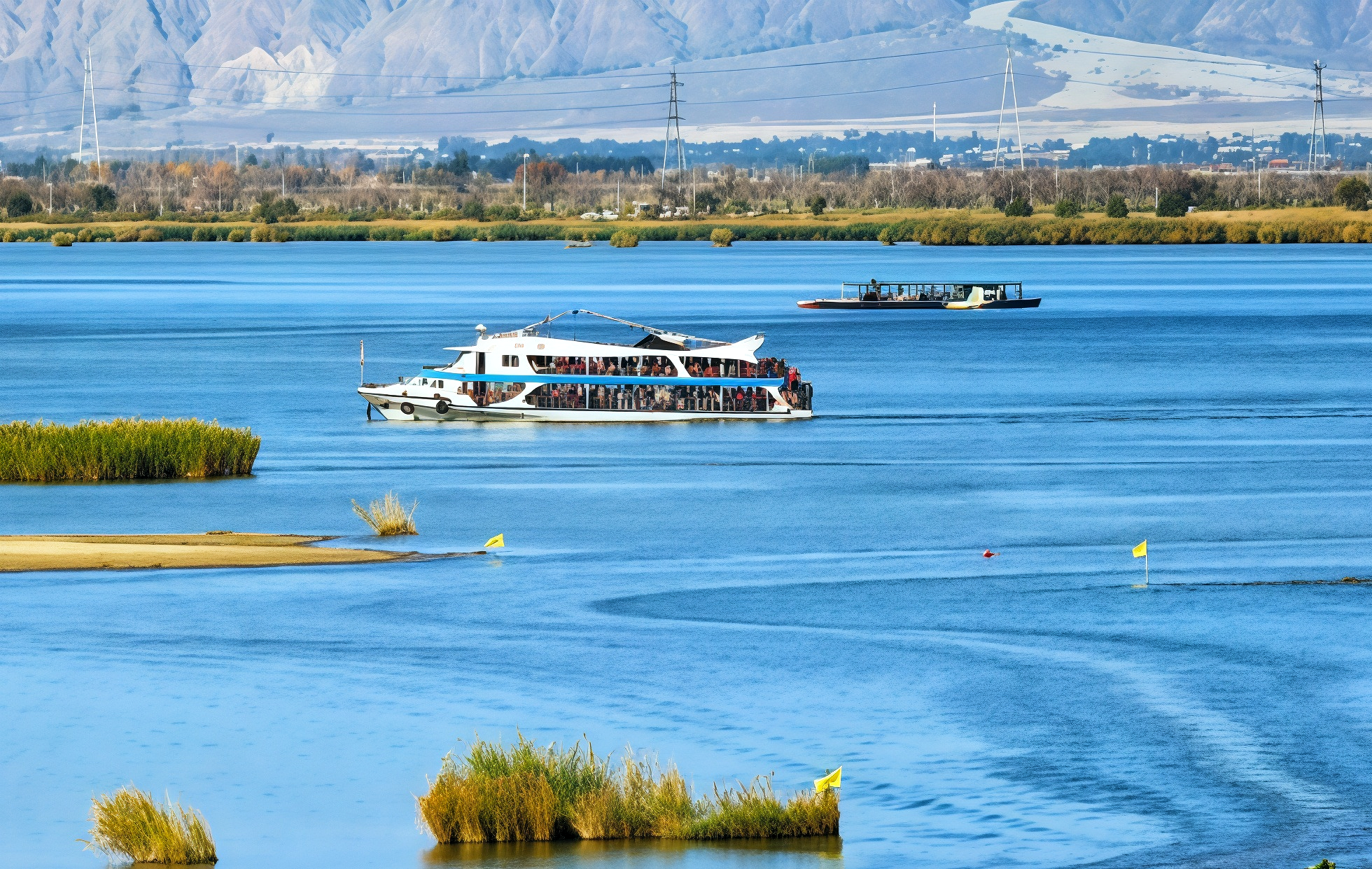 Le lac Shahu : un voyage miraculeux à travers le sable et l'eau