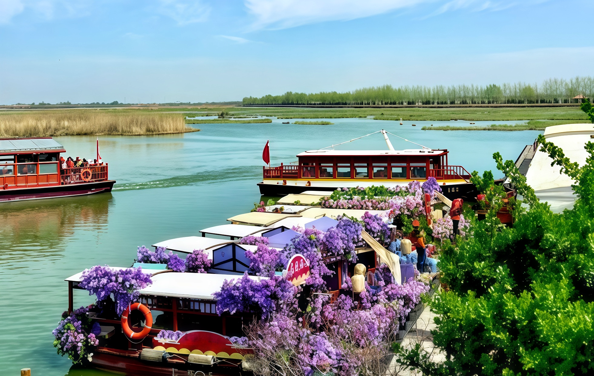 Le lac Shahu : un voyage miraculeux à travers le sable et l'eau-4