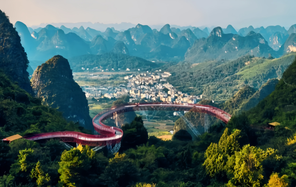 Ruyi Peak:Un voyage de bonne fortune entre des pics mystérieux et une ville du ciel-2