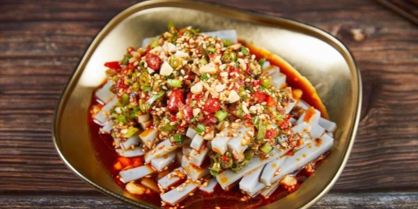 Chicken bean jelly,yunnan lijiang food.jpg