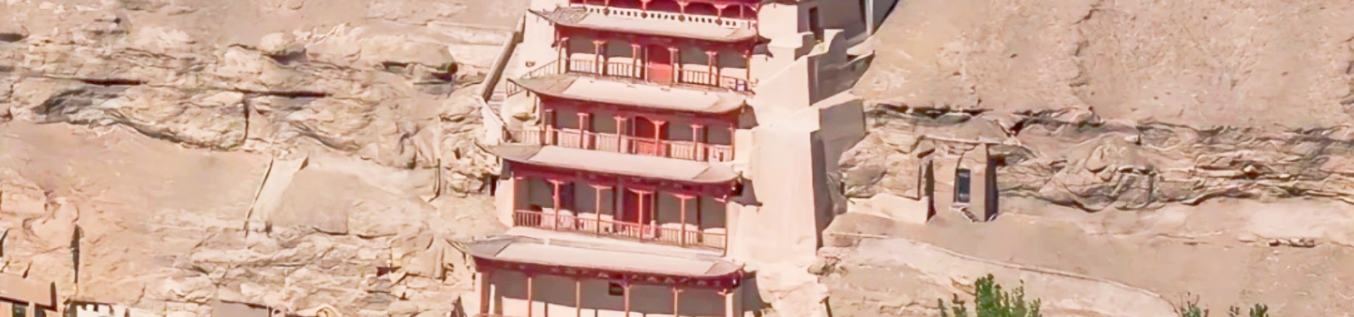 Пещеры Могао: Художественная галерея в пустыне, музей на стене