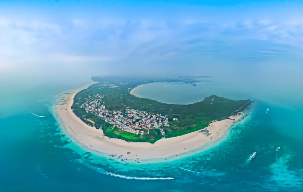 Panoramic View of Weizhou Island
